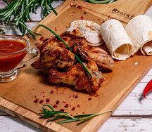 Шашлык из куриных крыльев