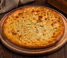 Хачапури с сыром и зеленью