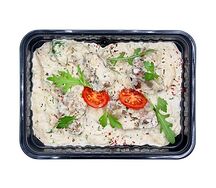 Печень куриная со сметаной