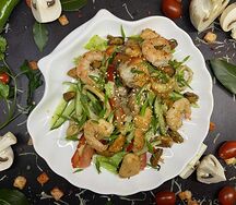 Салат Тайский с морепродуктами