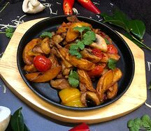 Блюдо №298 Сковородка по-грузински