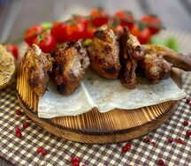 Шашлык из куриных крыльев