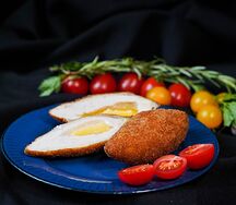 Котлета по-киевски с сыром