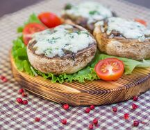 Запечённые грибы