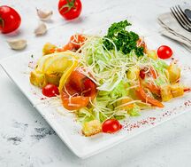 Цезарь с семгой