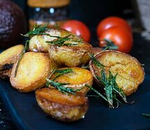Запеченный картофель беби