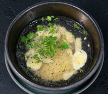 С птитимом и куриными фрикадельками