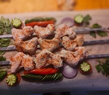 Шашлык из куриных крыльев