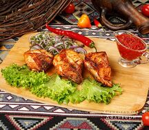 Шашлык из куриного бедра