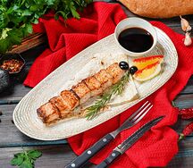 Шашлык из семги