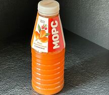 Морс облепиховый с клюквой