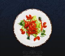 Салат Весёлая грядка