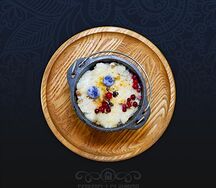 Каша Гурьевская с орехами, сухофруктами и цукатами
