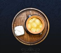 Пельмени в курином бульоне