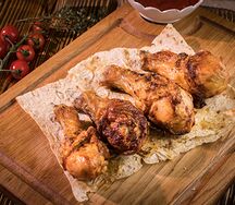 Шашлык из куриной голени