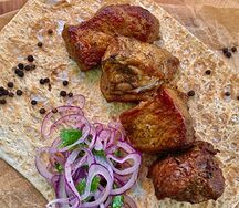 Шашлык из свиной шеи 