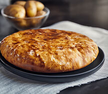 Осетинский мясной пирог с картофелем