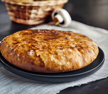 Осетинский пирог с картофелем и грибами