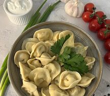 Домашние пельмени с говядиной