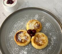 Сырники с изюмом