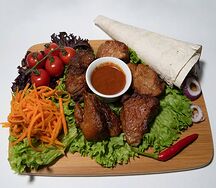 Шашлык из cвинoй шейки