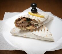 Люля из баранины в лаваше