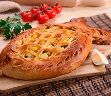 Пирог с сельдью