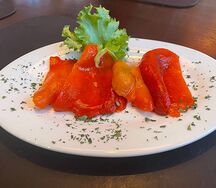 Перец болгарский на углях