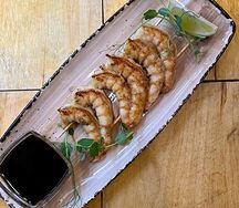 Креветки с соусом терияки