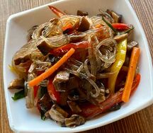 Чапчи с морепродуктами
