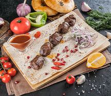 Шашлык из мякоти баранины