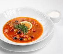 Похмельная солянка сборная мясная