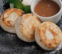 Сырники с солёной карамелью