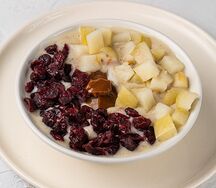 Каша из цельнозерновой пшеницы на топленом молоке
