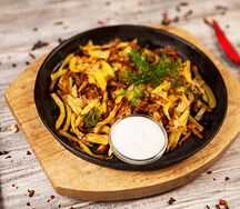 Жаркое с лисичками