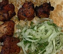 Шашлык из свиной шеи