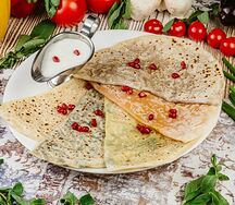 Кутаб с зеленью
