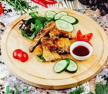 Цыпленок в сливочном соусе