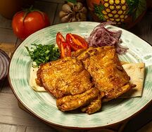 Стейк из куриного бедра