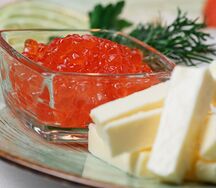 Икра красная лососевая 