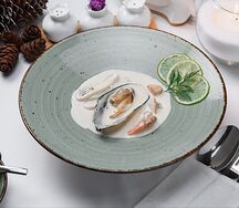 Скоблянка с морепродуктами 