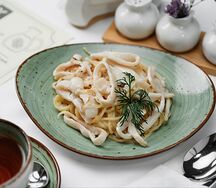 Горячее Паста с кальмаром