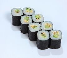 Ролл с огурцом