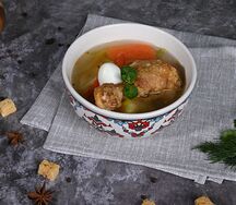 Суп куриный