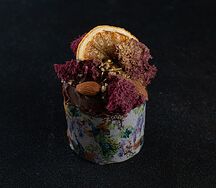 Кулич шоколадный в коробке