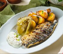 Скумбрия гриль