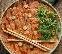 Карпаччо из лосося