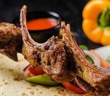 Шашлык из каре ягненка