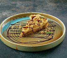 Шоколадно-банановый торт