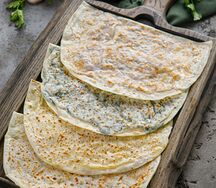 Кутабы с картофелем